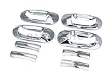 Razer Auto 2003-2014 FORD EXPEDITION / 2003-2014 LINCOLN NAVIGATOR CHROME DOOR HANDLE COVER 4D WITHOUT PASSENGER KEYHOLE