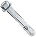 Wej-It Sleeve-TITE HSA3440 Sleeve Anchor, Carbon Steel, Zinc Plated Finish, Hex Head,  Meets GSA FFS-325 Group II Type 3 Class 3, 3/4" Diameter, 4" Length, 5/8"-11 Threads (Pack Of 10)