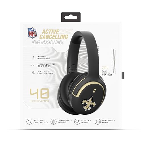 Image of SOAR NFL Active Noise Cancelling Over The Ear Headphones