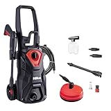 Hilka 91051600 1600W Pressure Washer with Patio Cleaner