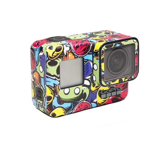 Image of Action Pro Camera Skin Wrap Compatible with GoPro Hero 5 /6 /7 Action Camera