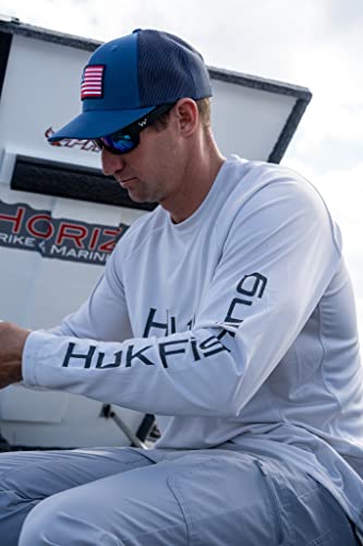 Image of HUK Men's Icon X Long Sleeve Shirt, Performance Fishing Shirt