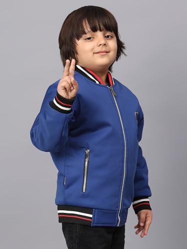 Sky Heights Boy's Parka Coat (JK DIVSN_Blue_4-5 Years) - Image 3 thumbnail