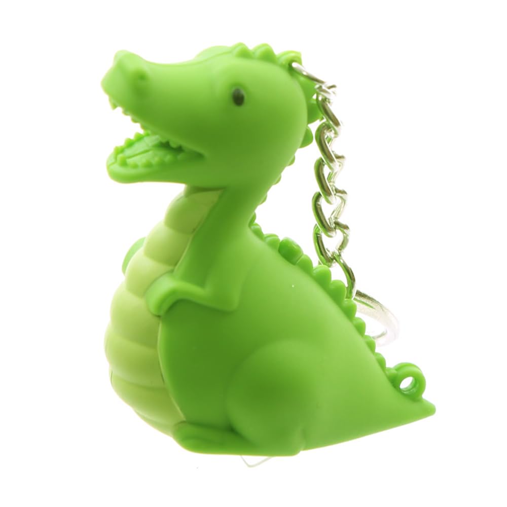 That's Crackers! Roaring Dinosaur Keyring | LED Torch and Roaring Sound | Mini Gift | Cracker Filler