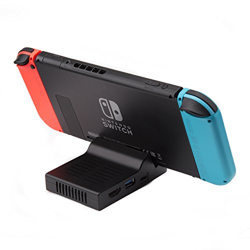 Basicest 任天堂 Switch 充電スタンド タイプ-C ドック アダプター 放熱性 小型 携帯便利 TV接続 HDMI変換