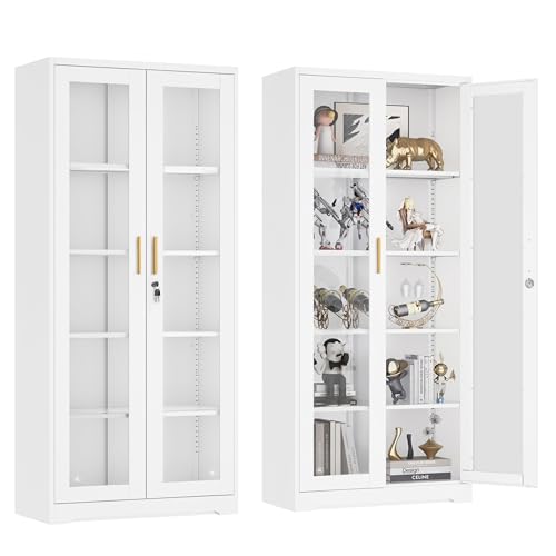 UNICOLY Lockable Display Cabinet