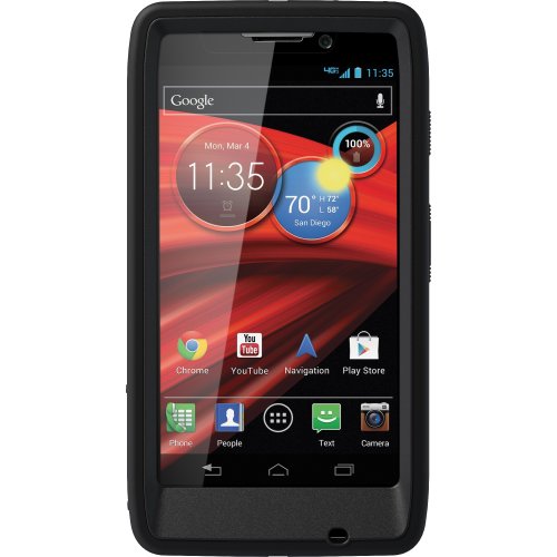 OtterBox Defender Series Case for Motorola RAZR MAXX HD - Retail Packaging - Black - Will Only Fit the RAZR MAXX HD / Not the RAZR MAXX