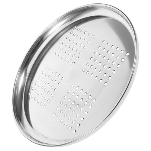 Tabouret en acier inoxydable avec siège rond épais et bords lisses pour restaurant - 2