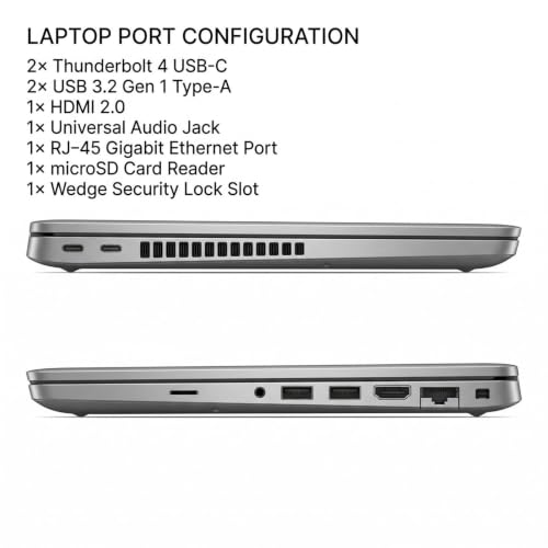 Image of Dell Latitude 5420 Laptop,14 inch FHD,Core I7-1165G7,16G DDR4,256G SSD(Renewed)