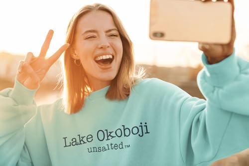 Lake Okoboji Unsalted Modern Fit Crewneck Sweatshirt3