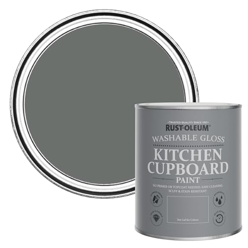 Rust-Oleum Kitchen Wood, Cupboard and Cabinet Paint in Gloss Finish - Ouseburn 750ml