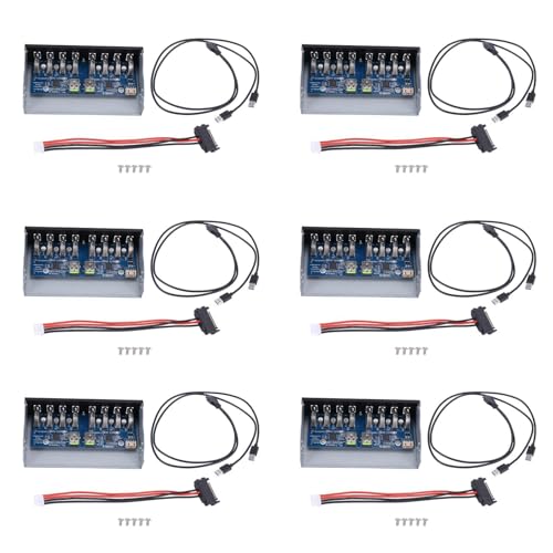 Hub USB 3.0 de baie 5.25 pour ajouter huit ports en façade de boîtier PC