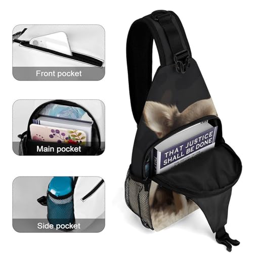 Bolso tipo bandolera casual para senderismo y viaje miniatura 4