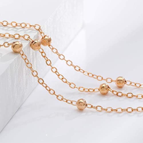 Olbye Gold Toe Ring Anklet Chain Adjustable Barefoot Sandal Jewelry For Women And Teen Girls Foot Chain 1 Pcs #TOP5