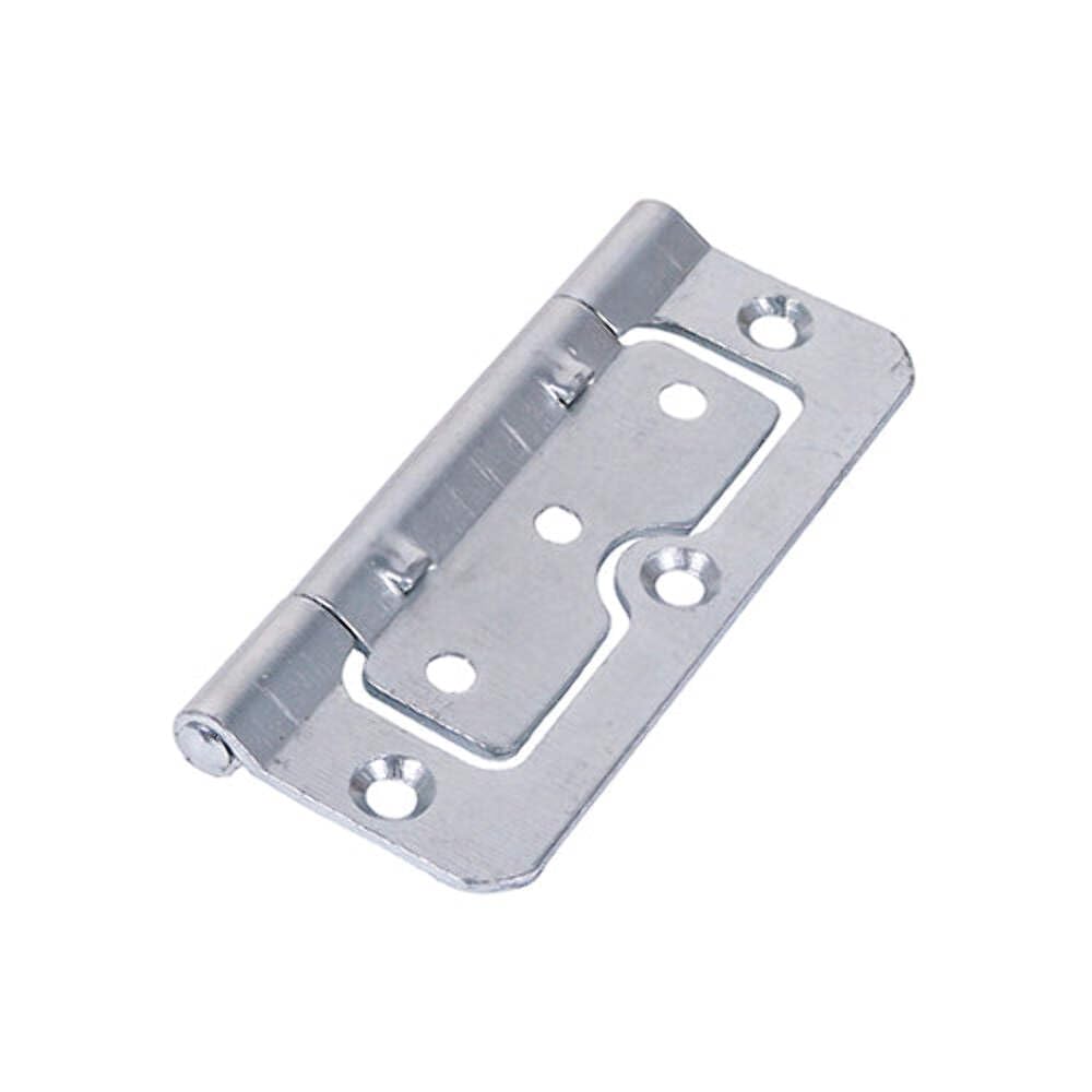 TIMCO Hurlinge Hinges Fixed Pin (104) Steel Silver - 101 x 66 | Pack of 2