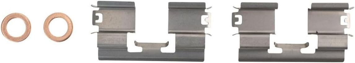 MANCHE Rear Left Brake Caliper Hardware,with Mounting Bracket Steel-Piston Material 1pc for Buick for Verano 2012-2017