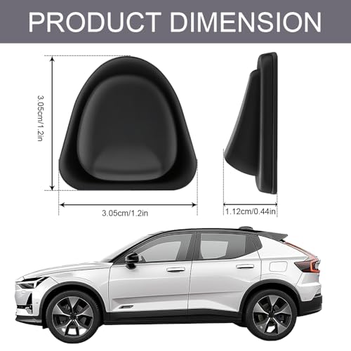 Limitador Insertos Portavasos de Silicona para Auto 6Pzs miniatura 2
