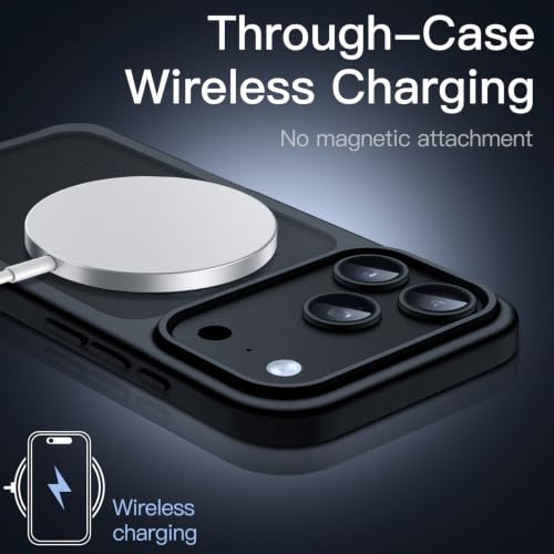 Image of JETech Matte Cover Case for iPhone New Pro Max, Black