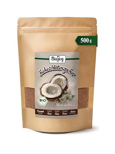 Biojoy Azúcar de Flor de Coco Orgánico (500 g), puro y natural