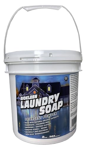 Bio-Kleen Products Laundry Soap, Powdered Detergent,...
