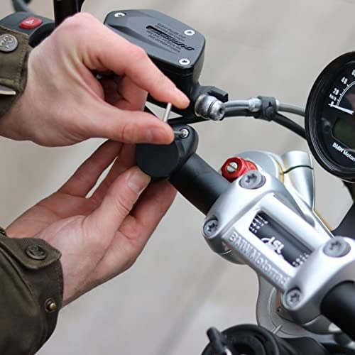 Image of Shapeheart - Magnetic Motorbike Phone Holder Pro | Anti Vibration | Waterproof Motorcycle Handlebar Phone Mount | 360 Orientation