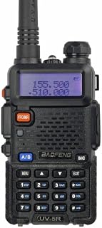 BaoFeng UV-5R 65-108 MHz Dual-Band Ham Radio (Black)