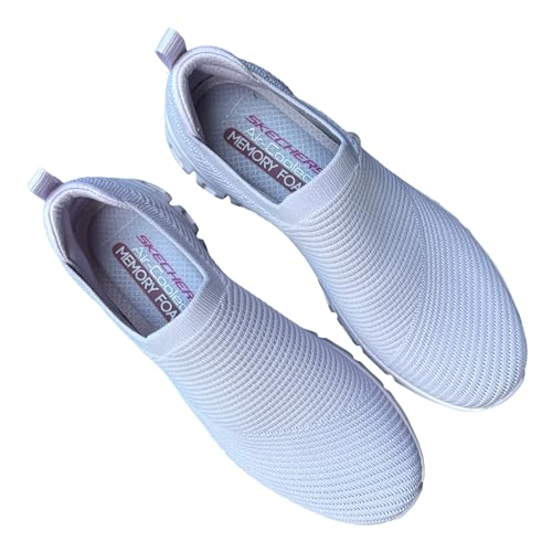 Skechers Skechers Glide Step Good Times Women's Arch Fit Comfortable Walking Shoe in Lavendar 11 Ladies