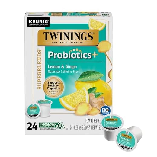 Twinings Probiotics+ Lemon & Ginger Tea Pods