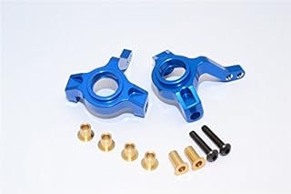 Axial SCX10 Upgrade Parts Aluminum Front Knuckle Arm - 1Pr Set Blue