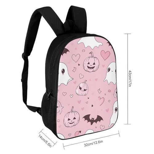 Pumpkins And Ghosts Bookbag - Ultra Lightweight Portable Backpack Work Travel Backpack for Men Women Fits 16 Inch Notebook2