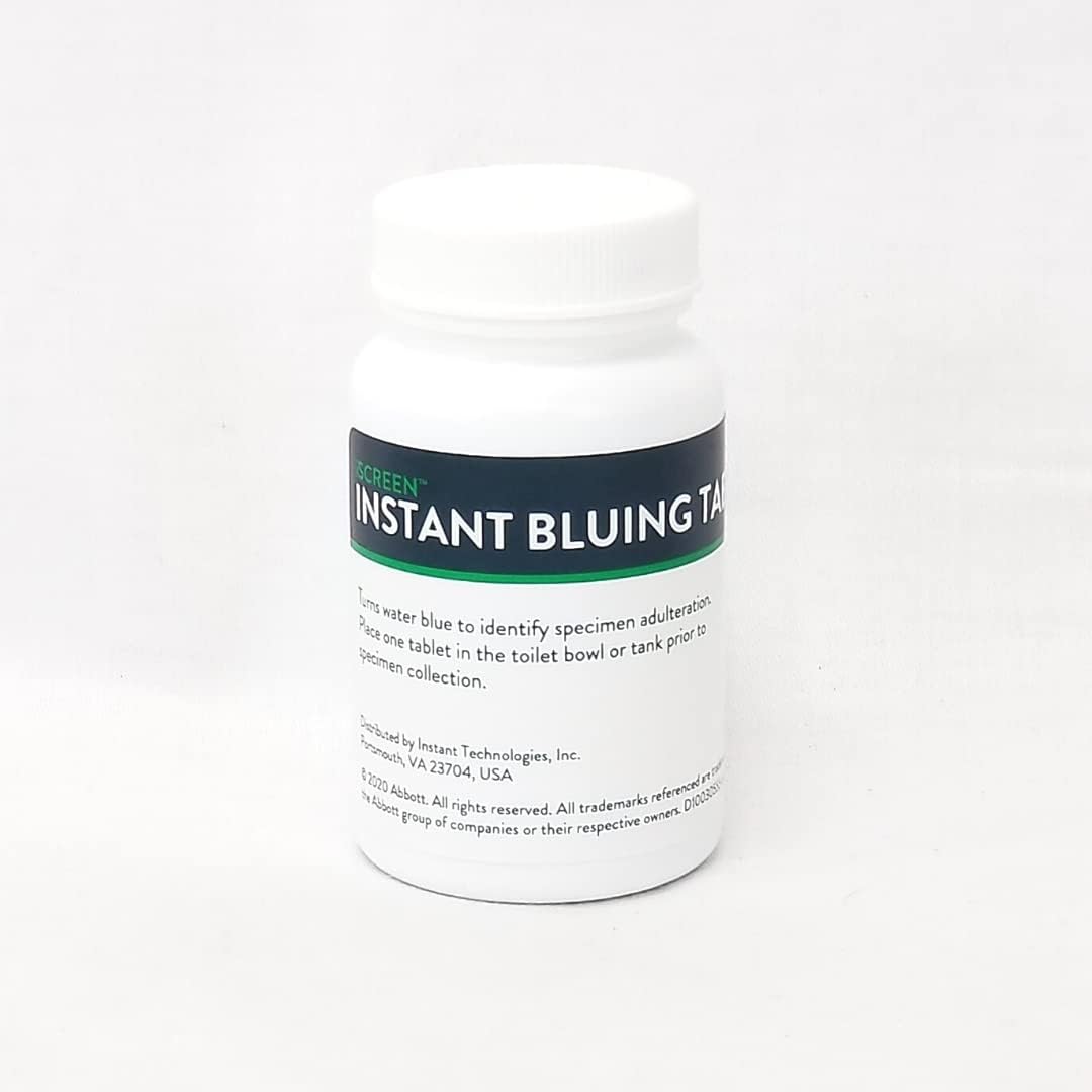 Bluing Tablet Instant 100/Bottle Turn Toilet Water Blue