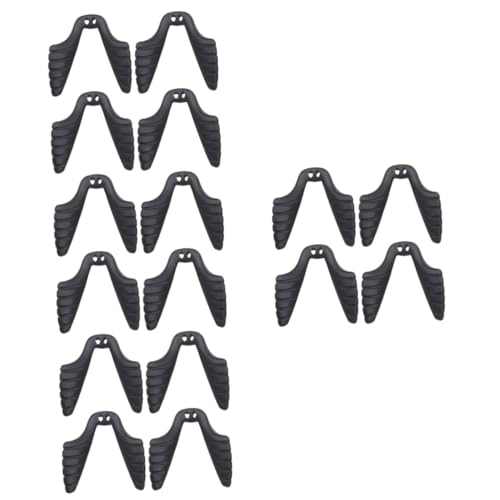 CLISPEED 4sets Nose Pads for Glasses Non-Slip Bridge Support Comfortable Nose Cushions 4pcs*4