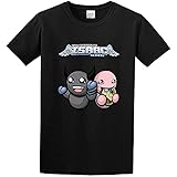 wWEeWWDrrt Binding of Isaac Mens T Shirts Design Crew Neck Black XL
