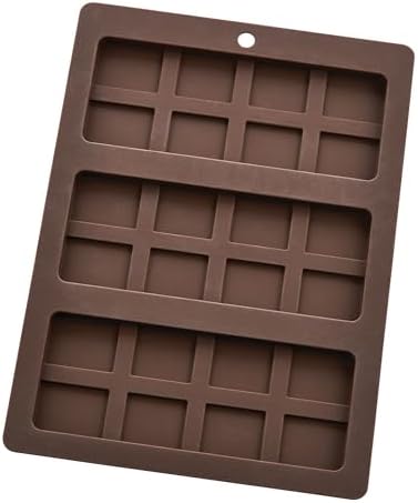 Mrs. Anderson's Baking Molde de chocolate, silicone antiaderente ...