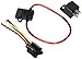 Absolute USA 1 In-line ATC Fuse Holder, 1 Relay RLS125 12 VCD Automotive Relay SPDT 30/40A and 1 SRS105 12 VDC 5-Pin Relay Socket