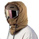 tulahkomen Skimaske,Winddicht Thermisch Wasserdicht Verdickt - Herren Reiten Winter Vollgesichtsbedeckung - für Reiten Wandern Fahren Snowboarden Radfahren Skifahren Arbeiten Jagen Angeln