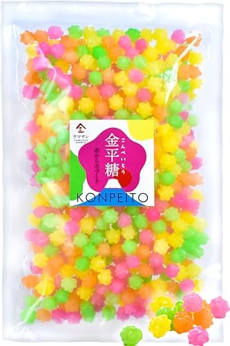 YAMASAN KYOTO UJI Konpeito Traditional Colorful Sugar Candy Bulk 17.6oz