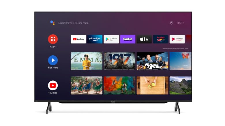 Sharp 70 Inch AQUOS XLED 4K Ultra HD Mini LED Google Android TV
