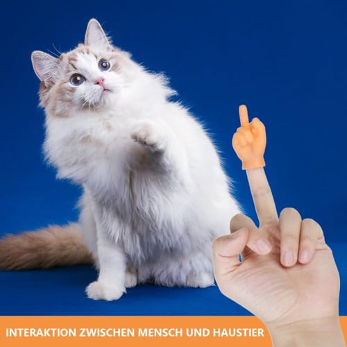 11Pcs Tiny Hands Mittelfinger Puppets Mini Finger Puppets Hands Major Kleine Fingerpuppen Mini Hands Spiel dekors Zubehör Geschenk für Aprilscherz Halloween,Gummi,Puppen-Kasperletheater,Fingerpuppen