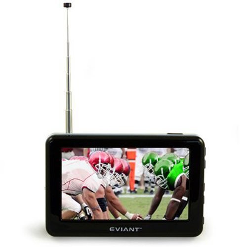 Eviant T4 4.3" Portable Color Digital ATSC NTSC LCD TV DTV