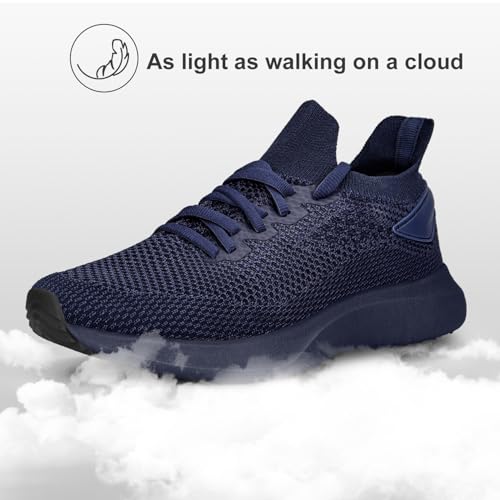 Image of Abboos Women's Walking Shoes - Lightweight Breathable Tennis Sneakers for All-Day Standing & Gym Workouts, Non-Slip Athletic Shoes for Travel and Jogging