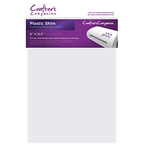 Crafter's Companion Gemini Plastic Shim 9inX12.5in-