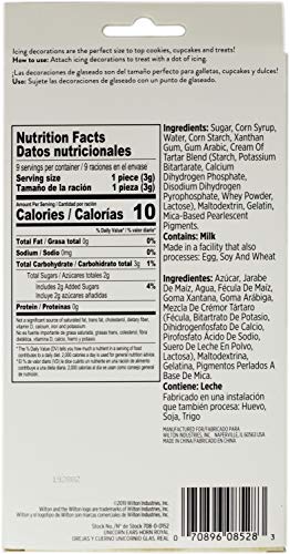 Wilton Unicorn Horn Icing Decorations #TOP2