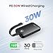 iWALK Magnetic Power Bank 10000mAh, 30W Wireless Portable Charger with Fast Charging USB-C Cable,Qi2 Certified 15W Battery Pack with LED Display for iPhone 16/16 Pro/15/14/13/12 Series, Samsung Galaxy