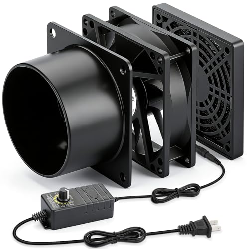 80mm 12V Exhaust Fan with Speed Control