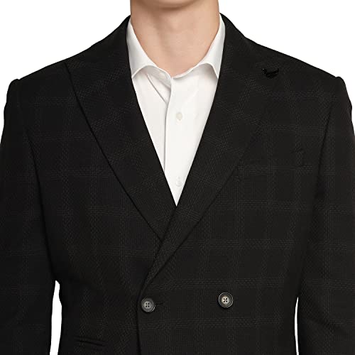 Image of blackberrys Men's Slim Blazer (BP-CH-OARK2# Black 48)