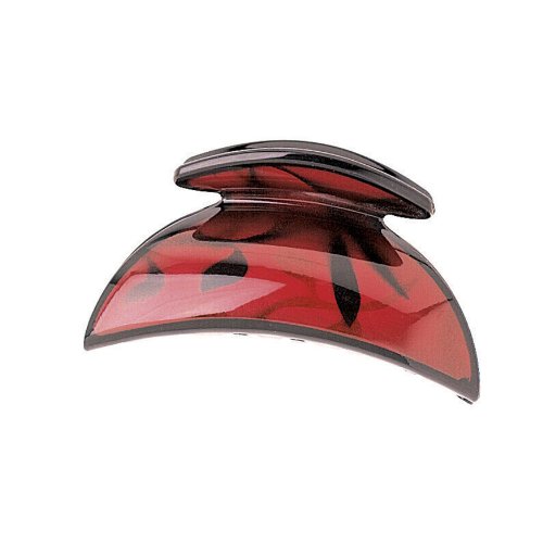 Red Sophistication Claw Clip