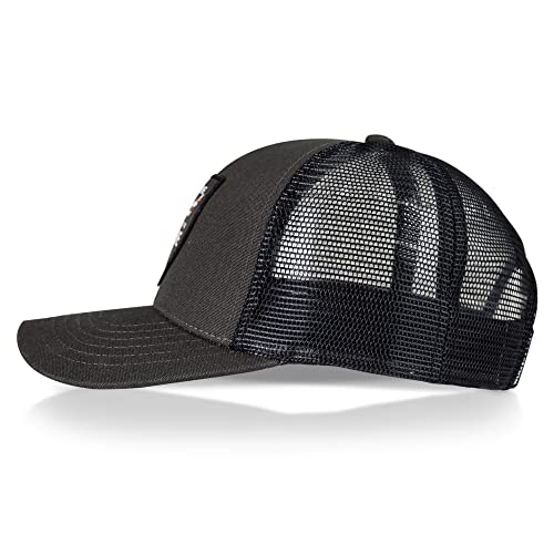 Image of Wolverine Trucker Hat | Mesh Back | Snapback | Adjustable | Rugged | Durable | Workwear