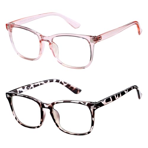 Image of Hycredi Kids Blue Light Blocking Glasses for Boys & Girls, Square Frame