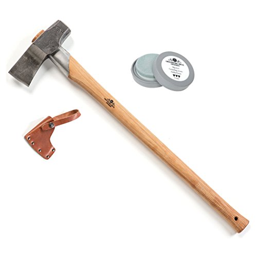 Gransfors Bruks Splitting Maul with Gransfors Bruk Ceramic Grinding/Sharpening Stone Bundle